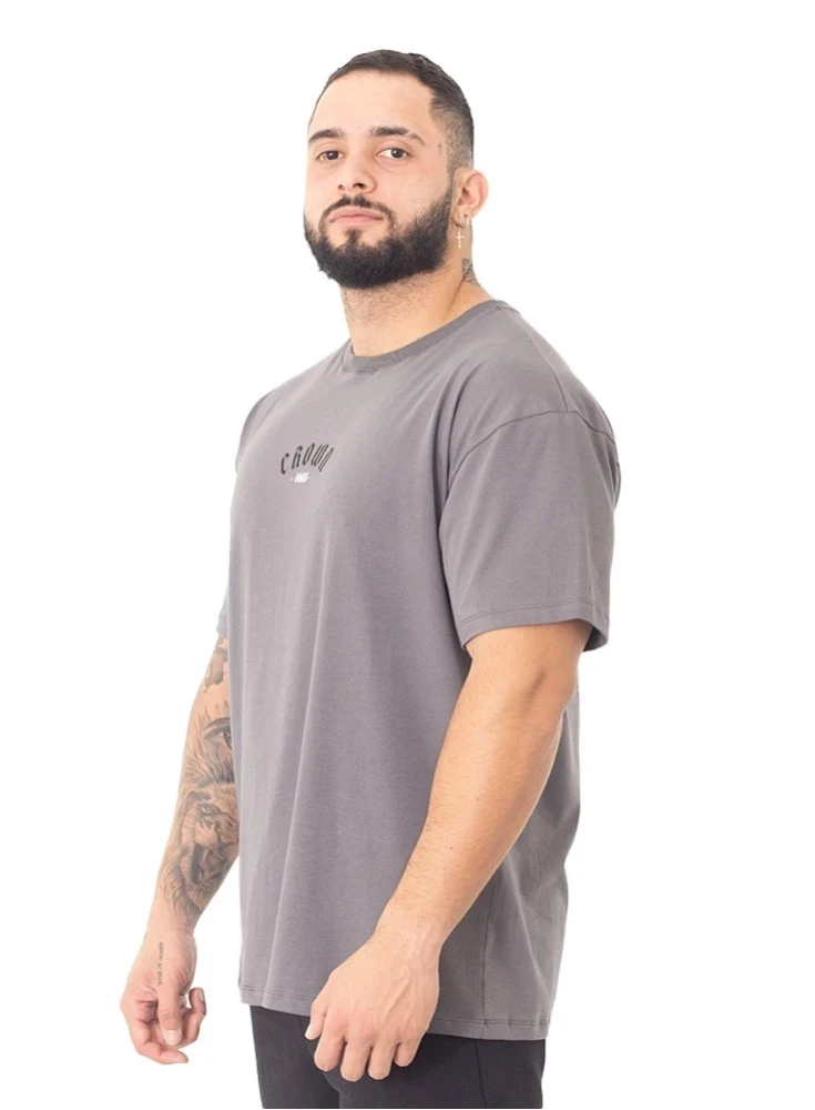 Camiseta Oversized Dark Grafite 