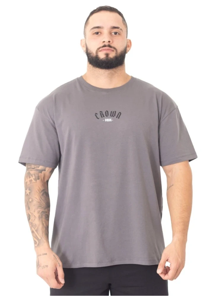Camiseta Oversized Dark Grafite 