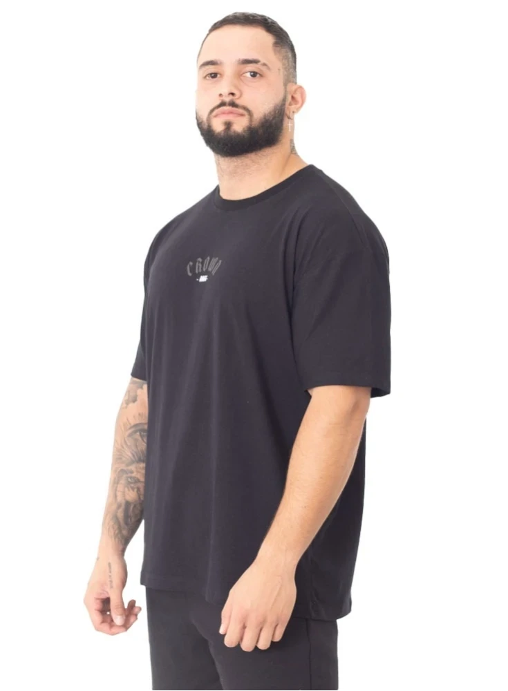 Camiseta Oversized Dark Preto 