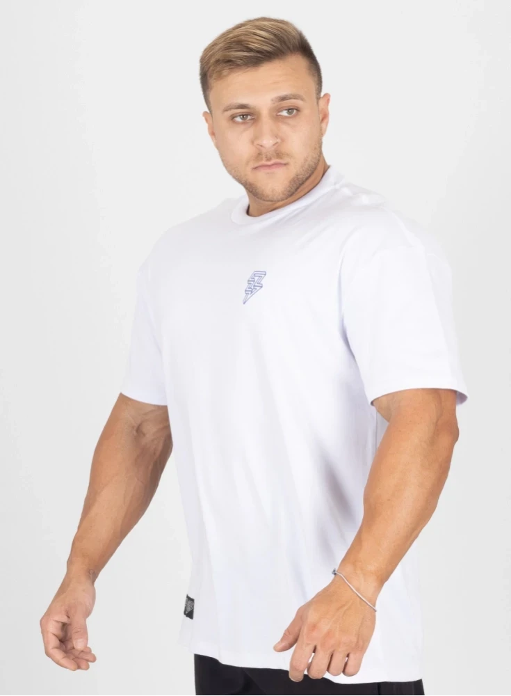 Camiseta Oversized Branca Greek