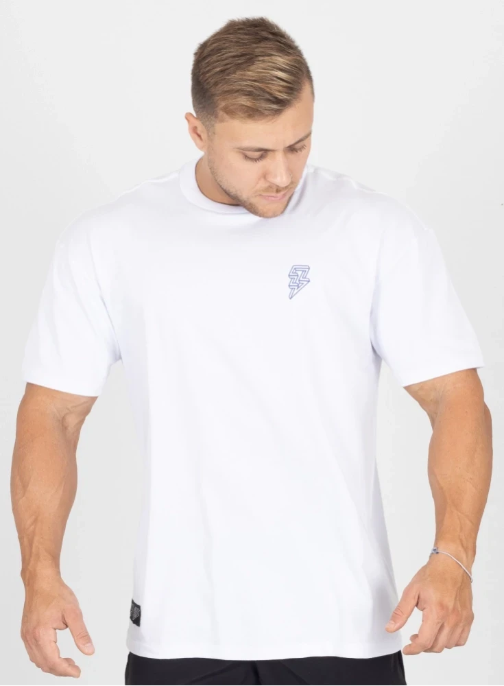 Camiseta Oversized Branca Greek