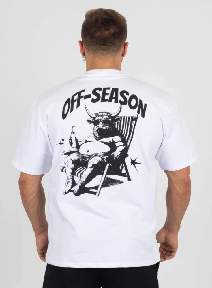 Camiseta Oversized Branca Off Season