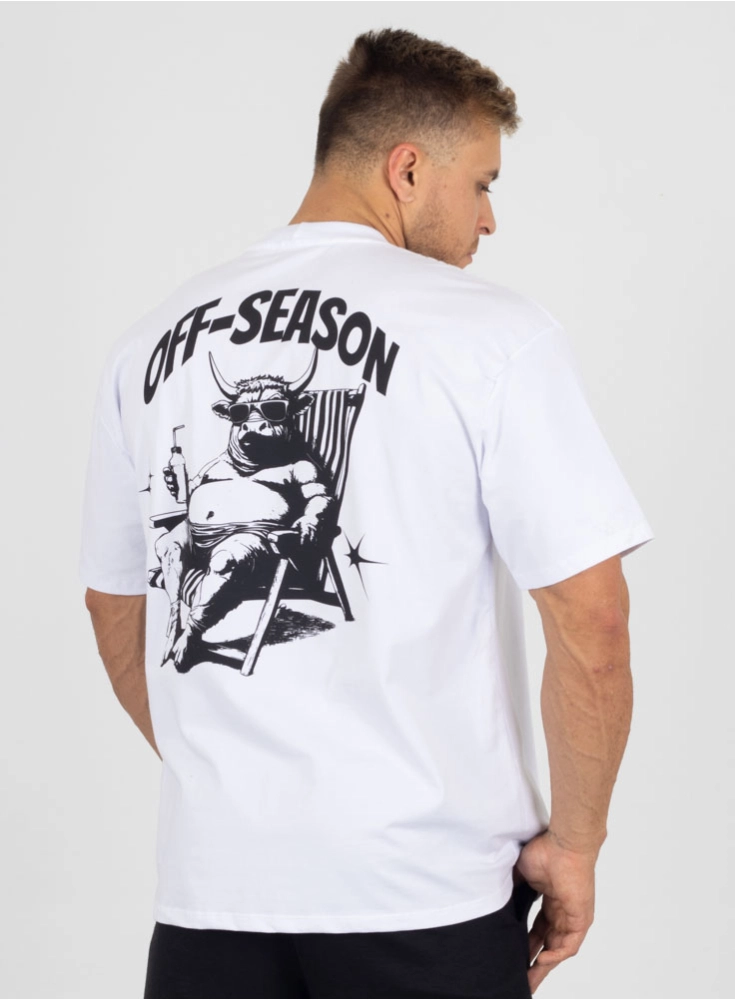 Camiseta Oversized Branca Off Season