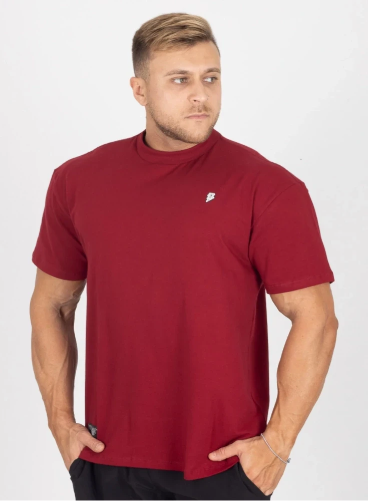 Camiseta Oversized Original Bordô