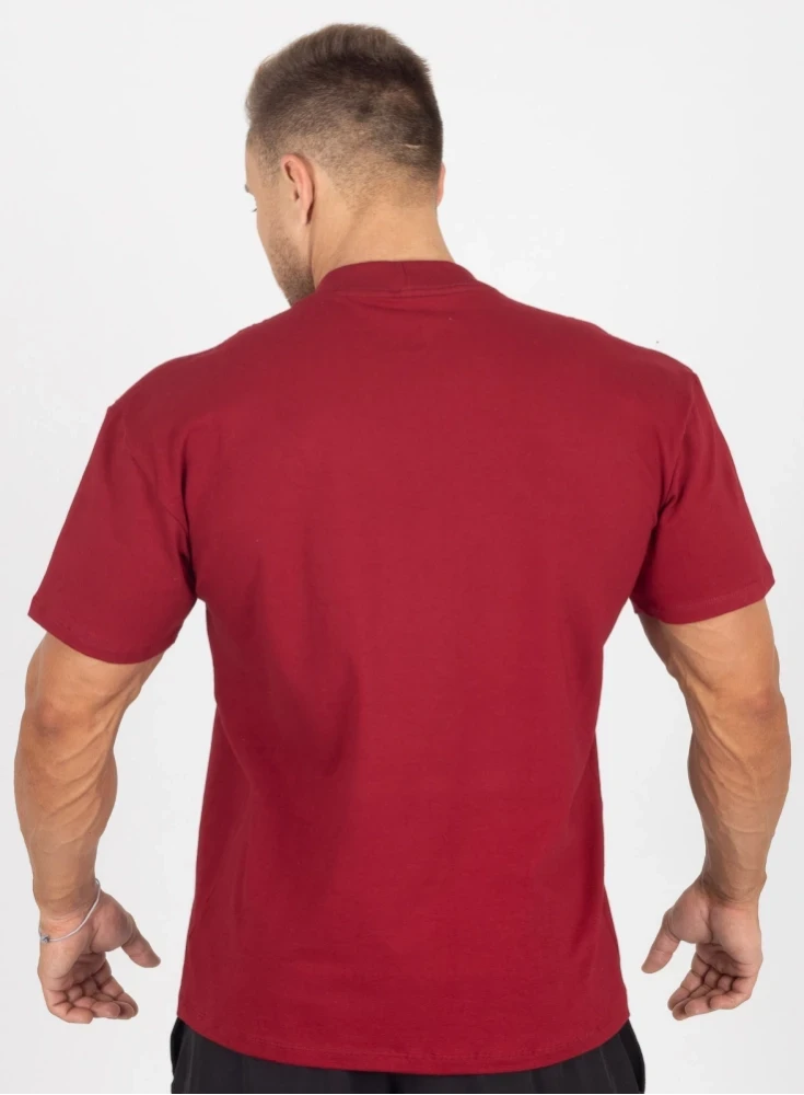 Camiseta Oversized Original Bordô