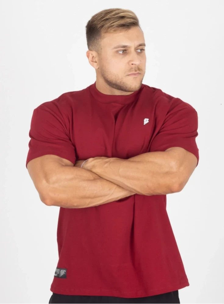 Camiseta Oversized Original Bordô