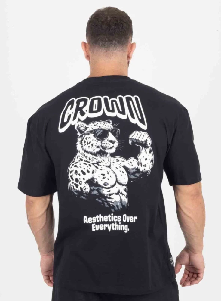 Camiseta Oversized Pardomorph Preta
