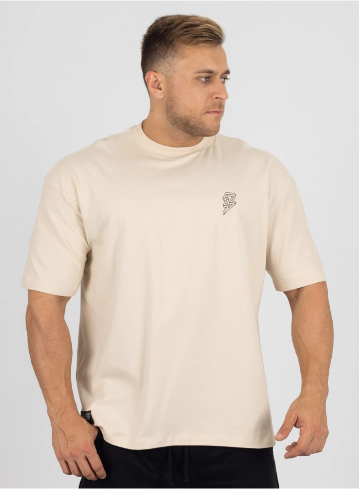 Camiseta Oversized Poseidon Creme
