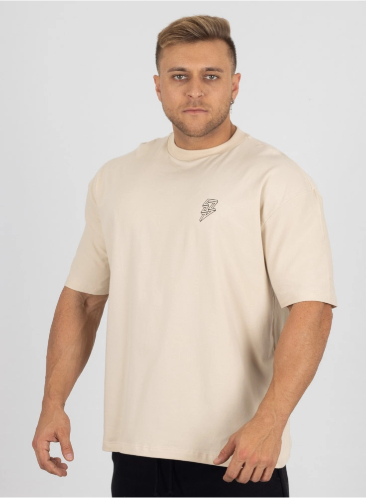 Camiseta Oversized Poseidon Creme