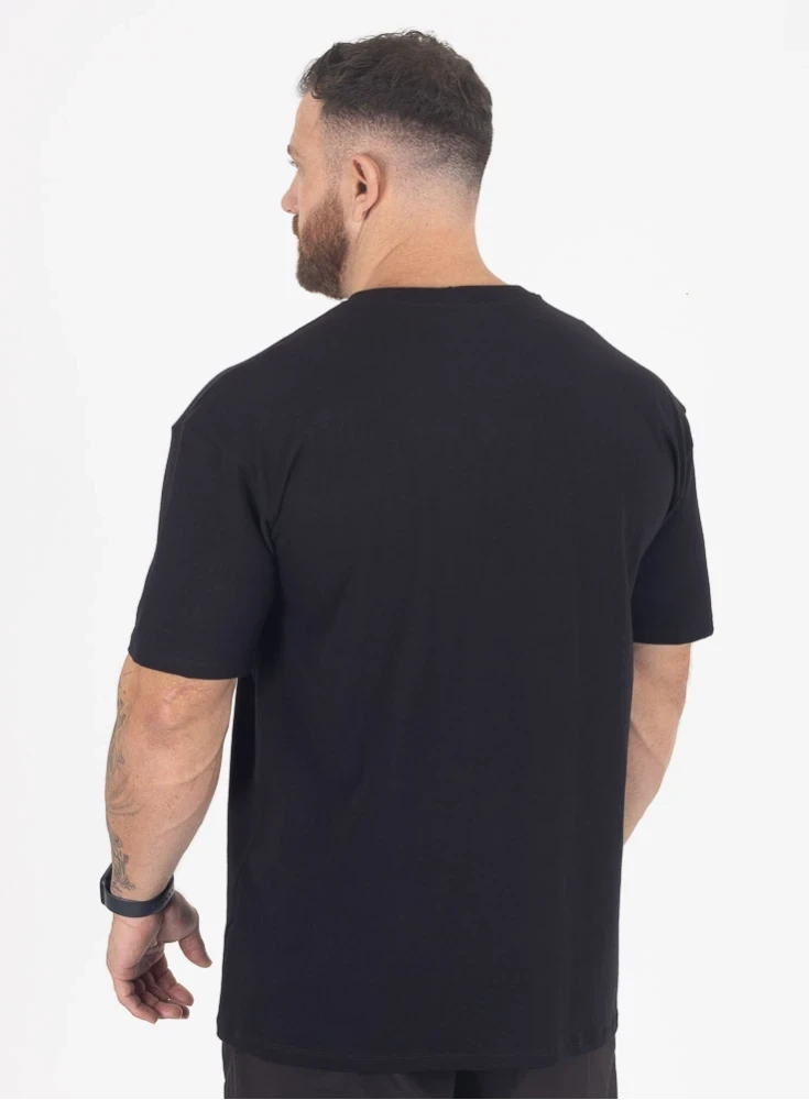 Camiseta Oversized Shock Preta