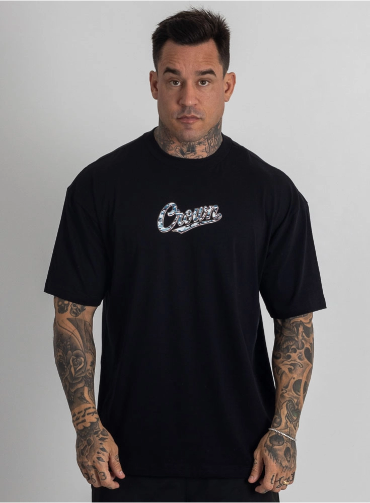 Camiseta Oversized Tactic Preta Camiseta Oversized Tactic Preta