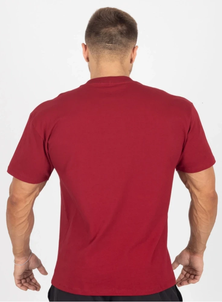 Camiseta Oversized Bordô Volt