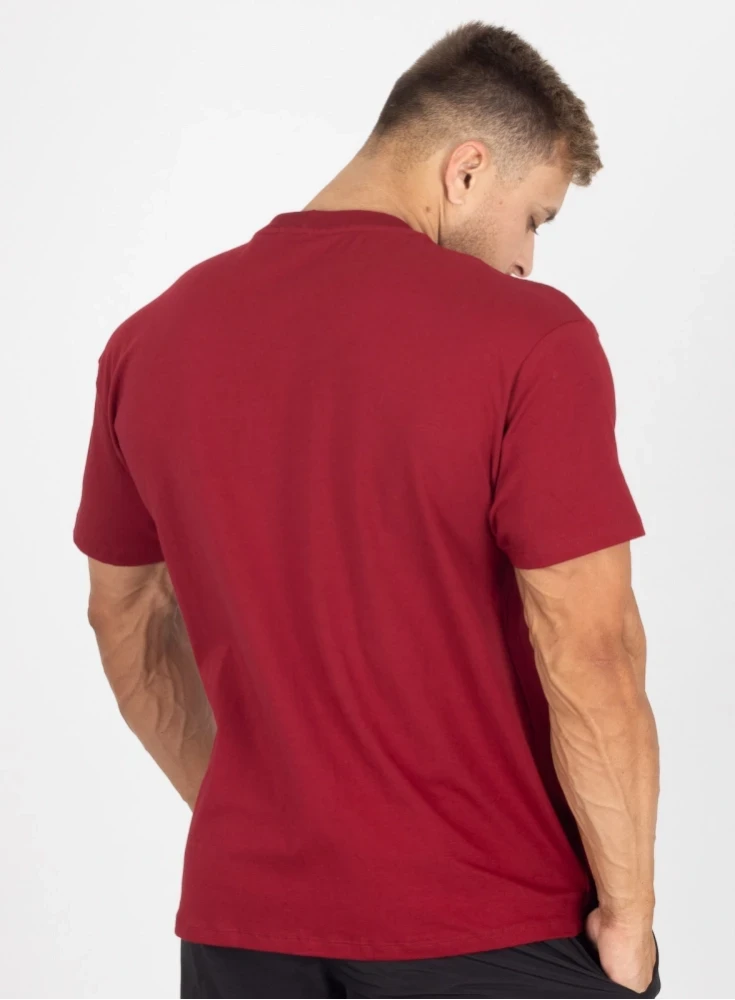 Camiseta Oversized Bordô Volt
