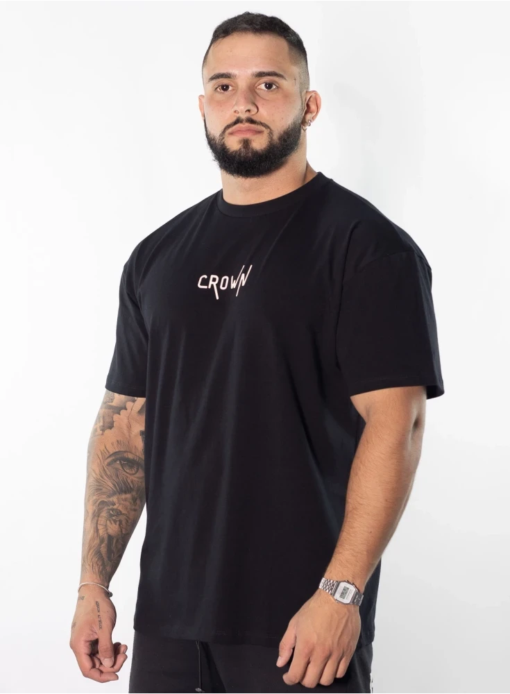 Camiseta Oversized Preta