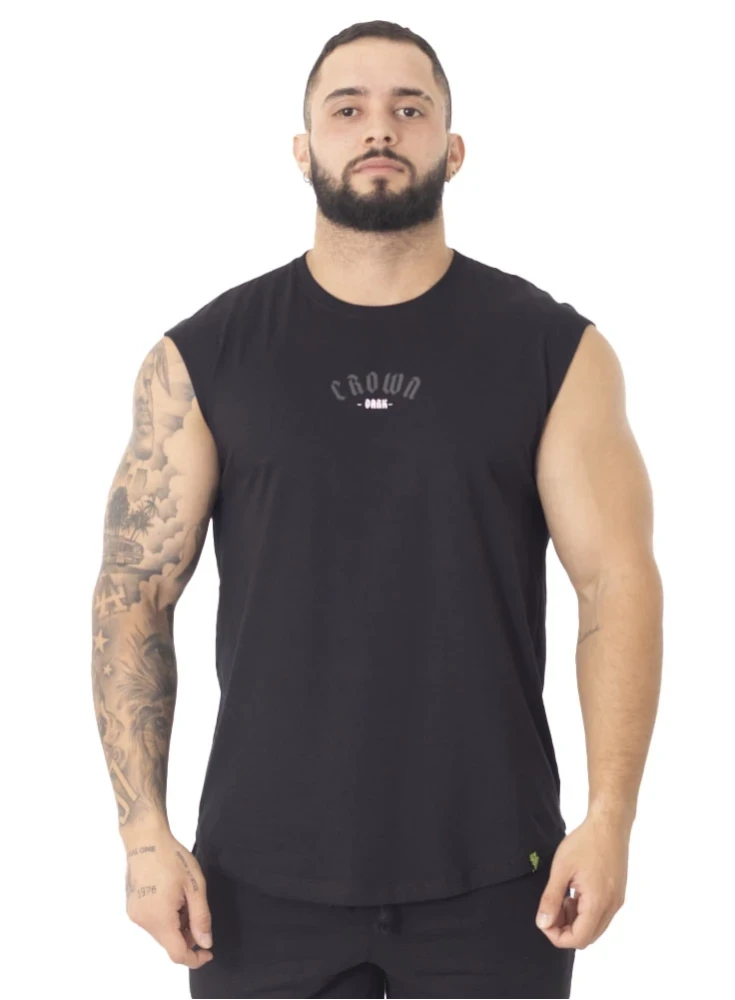 Regata Crown Training Japonesa Dark  Preto 