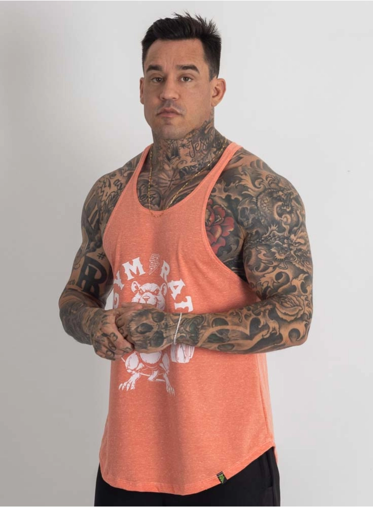 Regata Cavada Crown GymRat Mescla Laranja Regata Cavada Crown GymRat Mescla Laranja