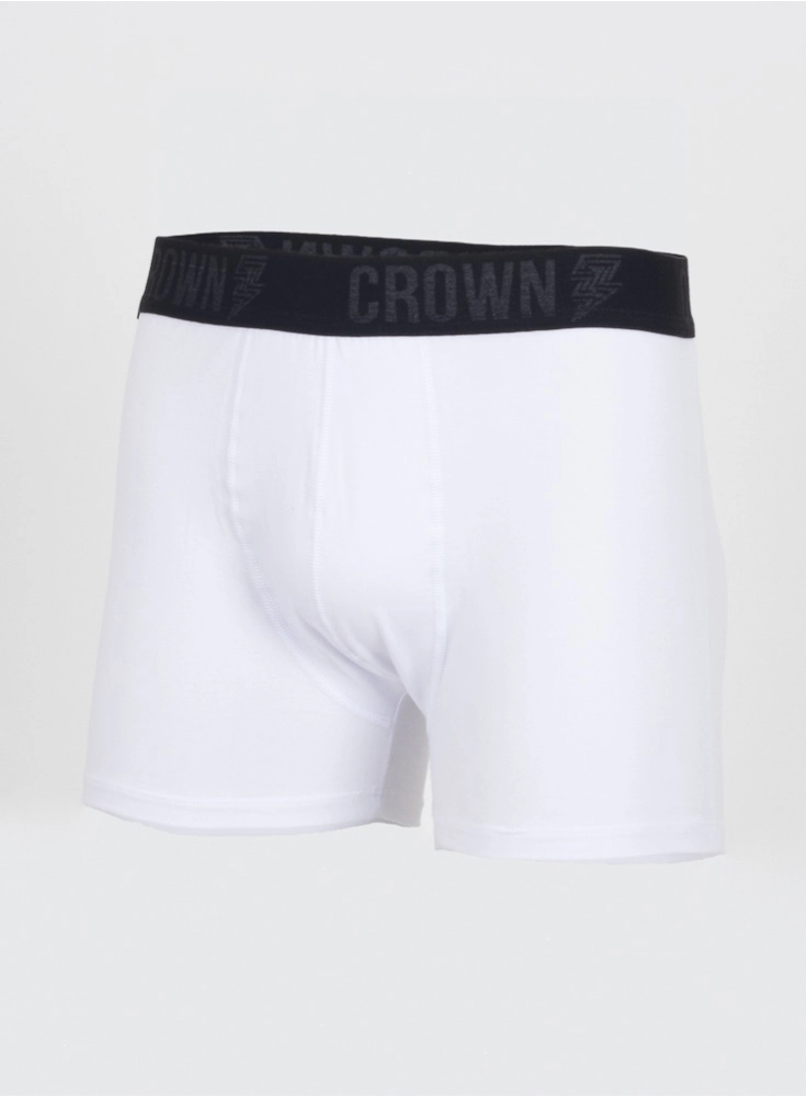 Cueca Premium Crown Training Branca