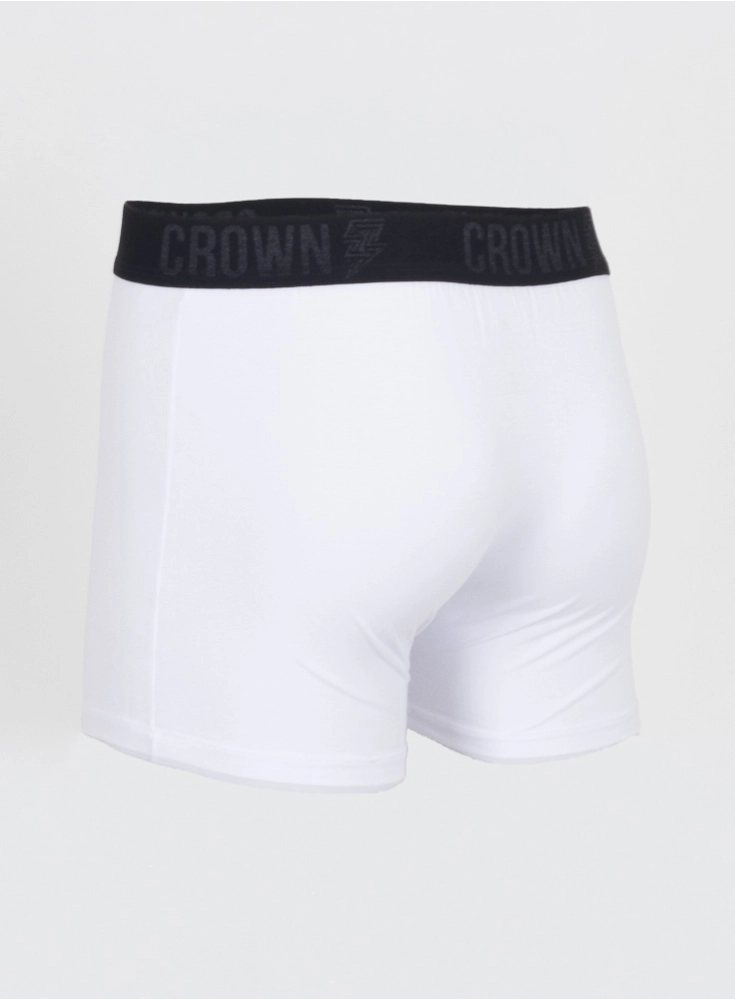 Cueca Premium Crown Training Branca