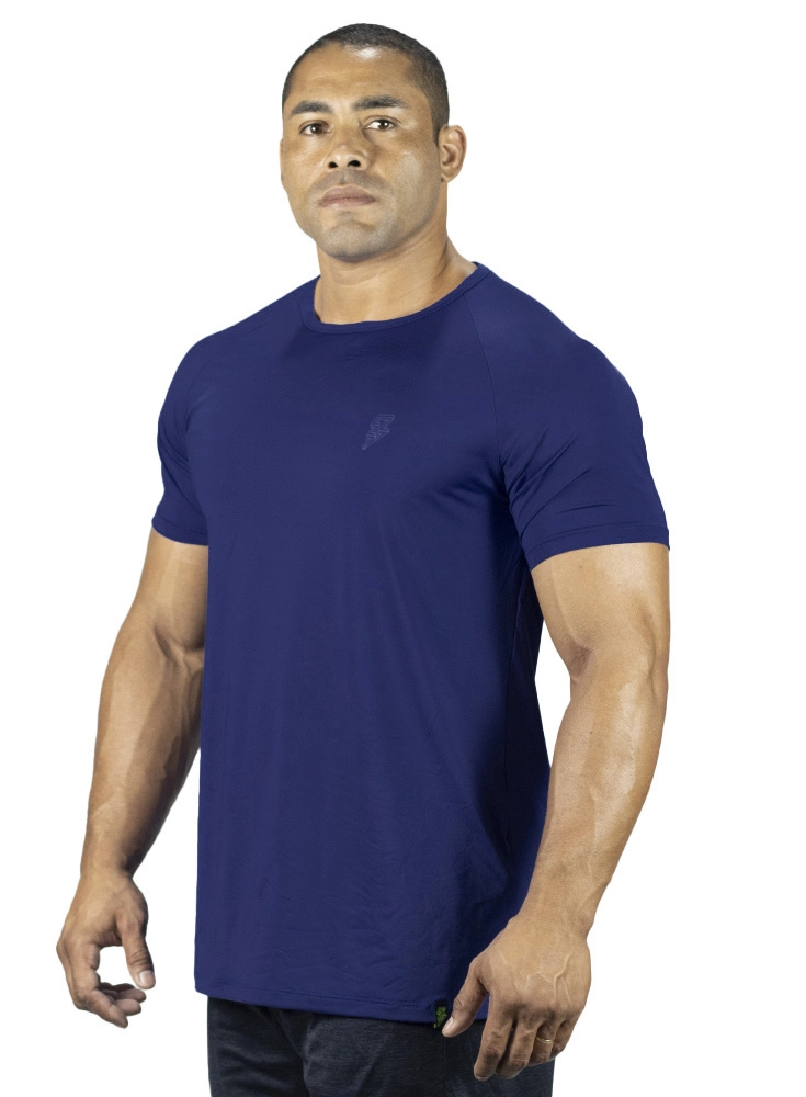 Camiseta Crown Dry Fit Azul Marinho Camiseta Crown Dry Fit Azul Marinho