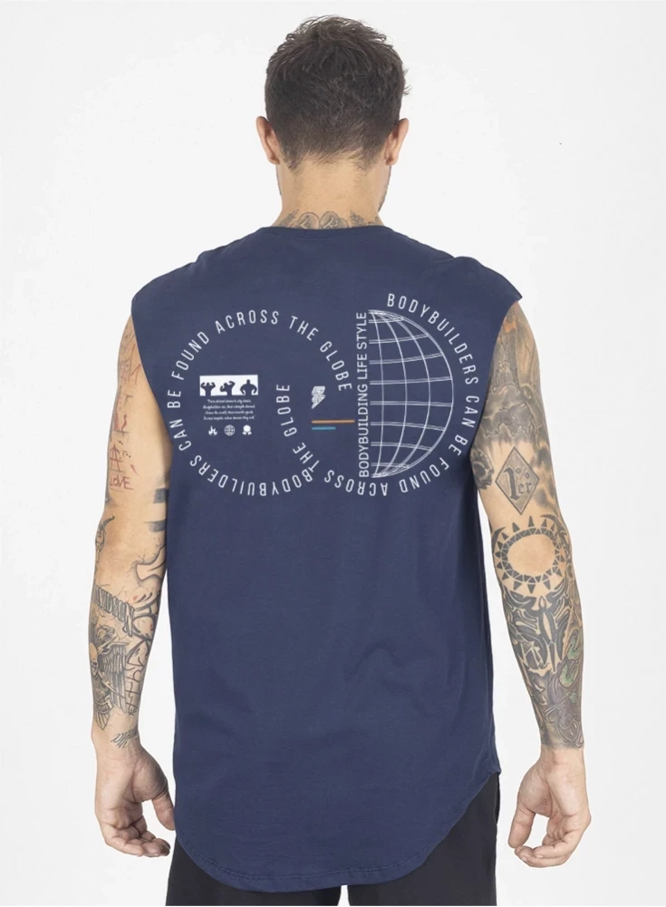Regata Crown Japonesa World  Azul Marinho 