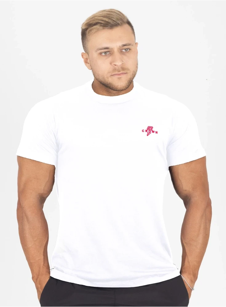 Camiseta Crown Training Blaze Reps  Branco 