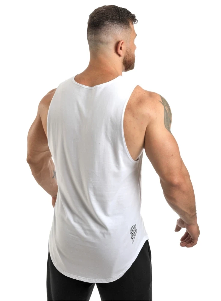 Regata Crown Tank Século Branca