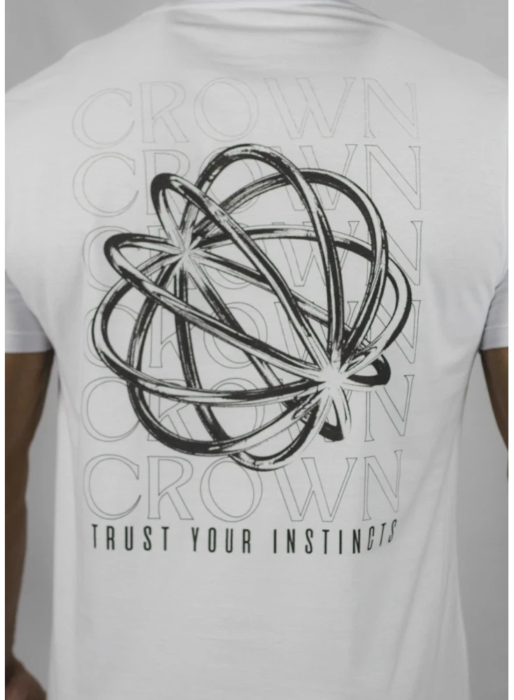 Camiseta Crown Training Strong Branca