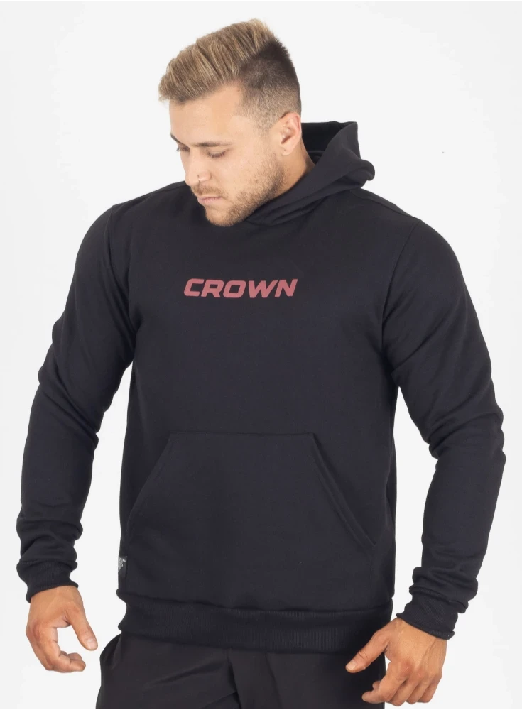 Moletom Crown Capuz Standard  Preto 
