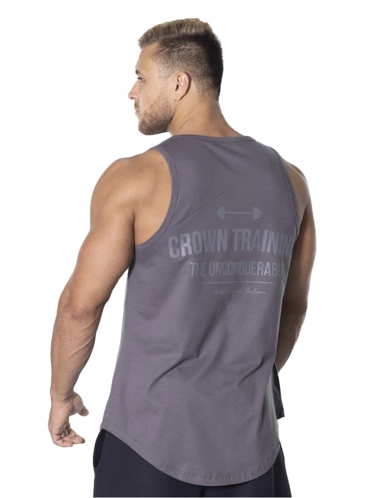 Regata Crown Training Viciado no Pump Cinza