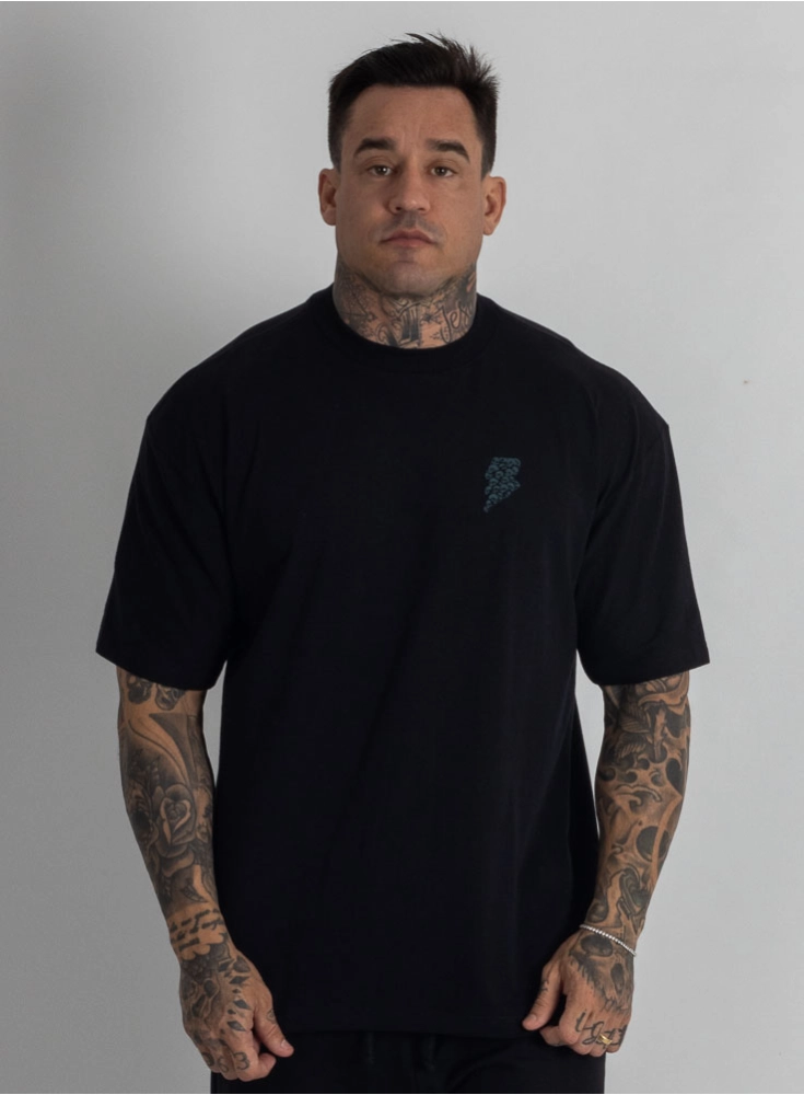 Camiseta Oversized Skull Preta Camiseta Oversized Skull Preta