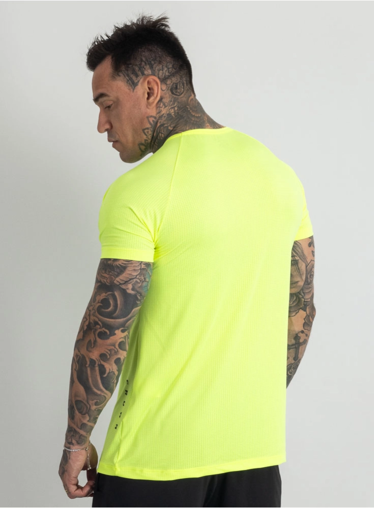 Camiseta Crown Dry Fit ice Hardline Neon Camiseta Crown Dry Fit ice Hardline Neon