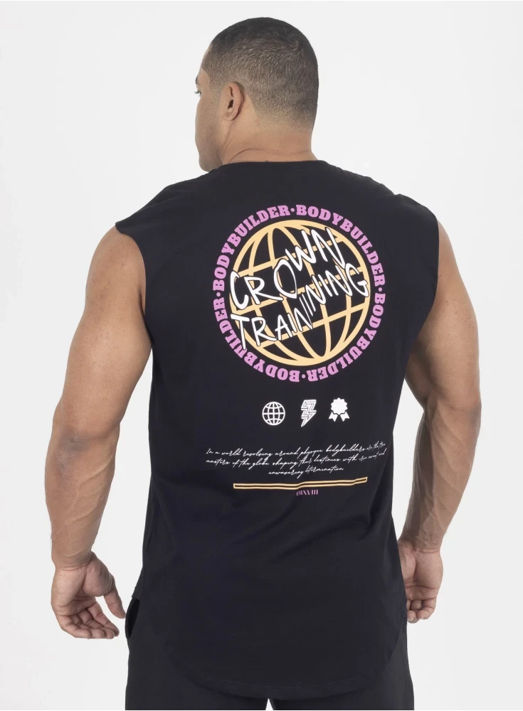 Regata Crown Japonesa Globe  Preto 