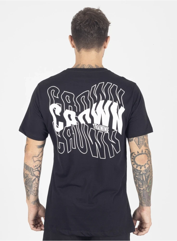 Camiseta Crown Training Wave  Preto 