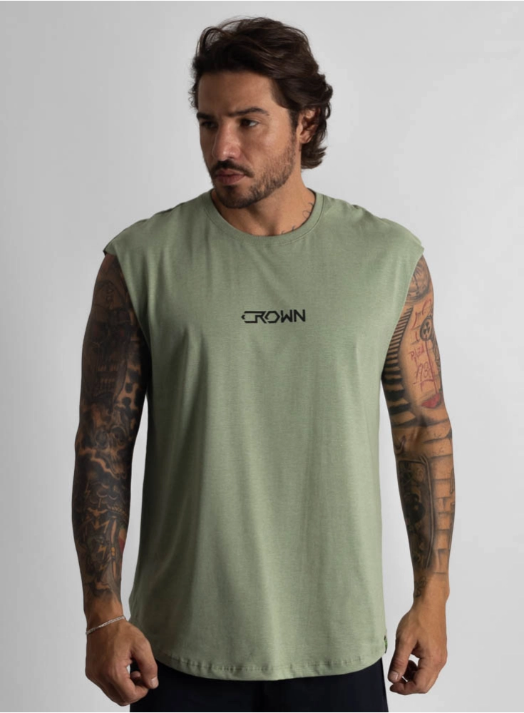 Regata Crown Japonesa HardLine Verde Escuro