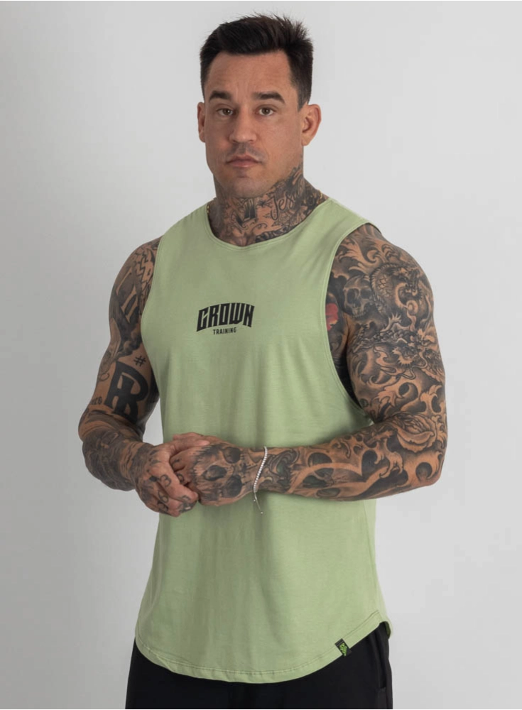 Regata Crown Tank Pace Verde Regata Crown Tank Pace Verde