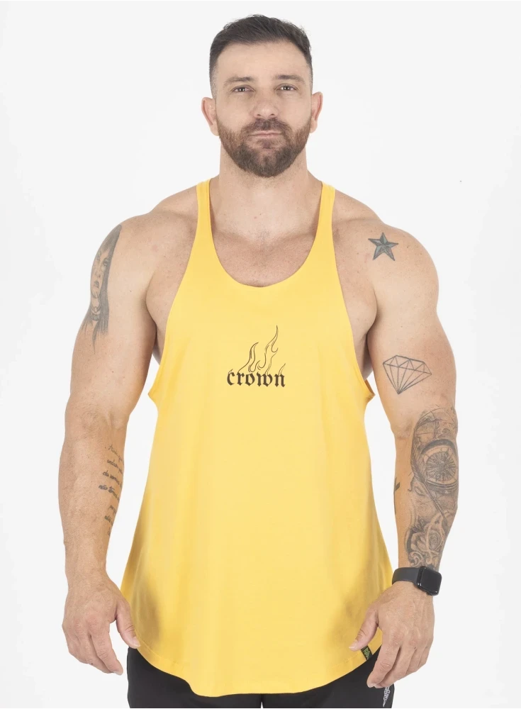 Regata Cavada Crown Fire  Amarelo  