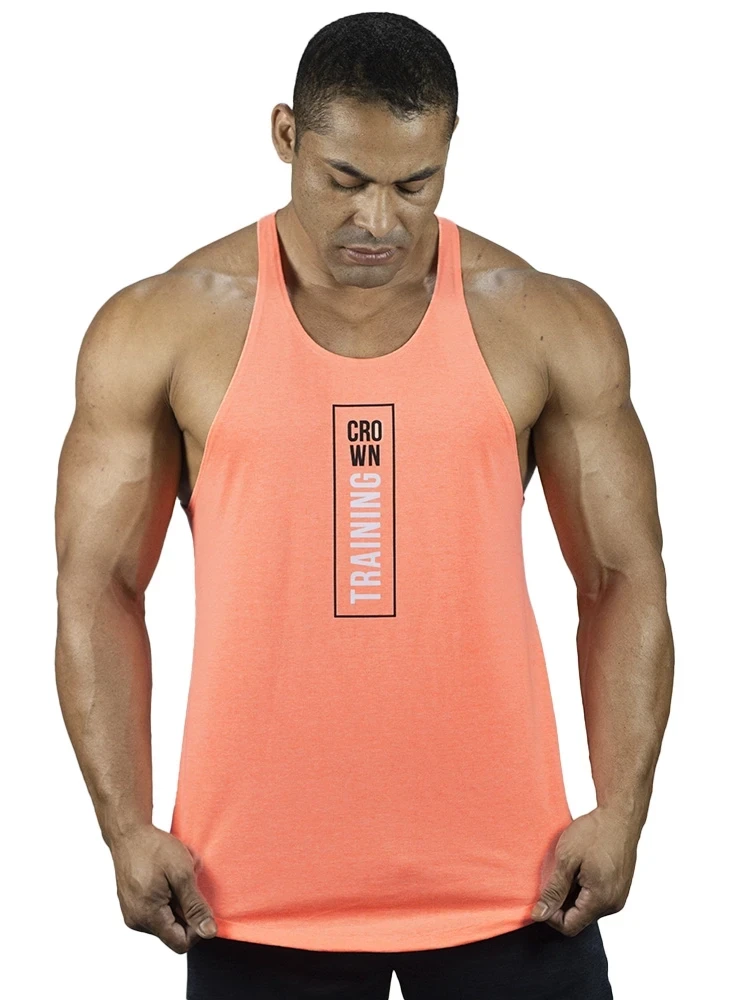 Regata Cavada Crown Training Laranja Neon