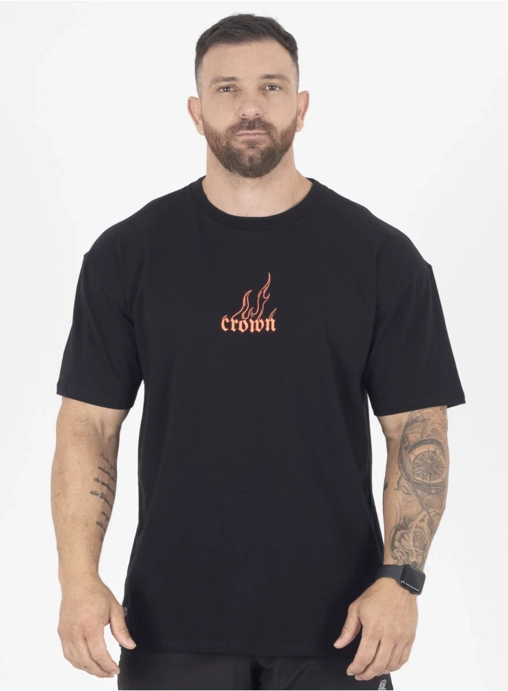 Camiseta Oversized Fire