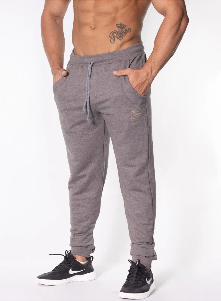 Calça Crown Training Moletom Raio Mescla Black Calça Crown Training Moletom Raio Mescla Black