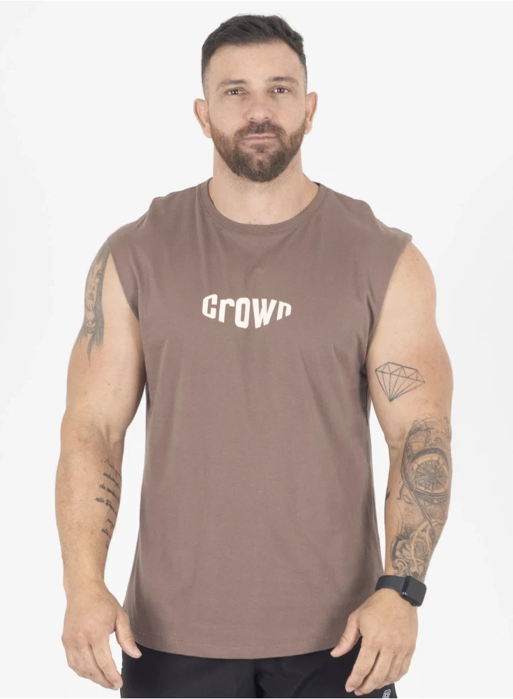 Regata Crown Japonesa Bubble  Marrom Taupe 