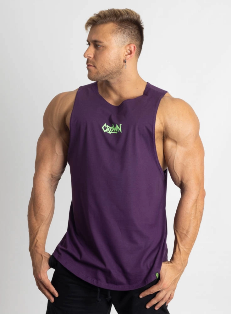 Regata Crown Tank Graffs Roxa