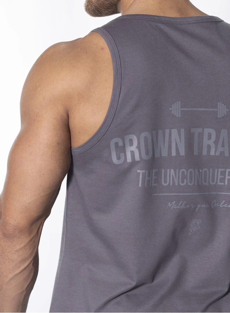 Regata Crown Training Viciado no Pump Cinza