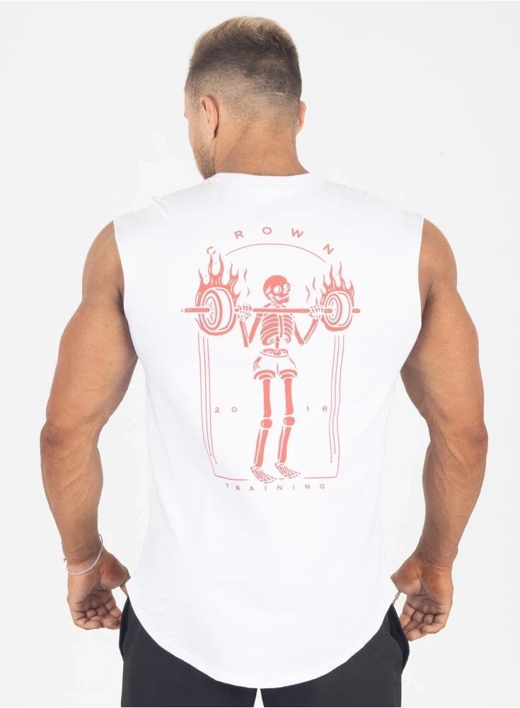 Regata Crown Japonesa Blaze Reps  Branco 