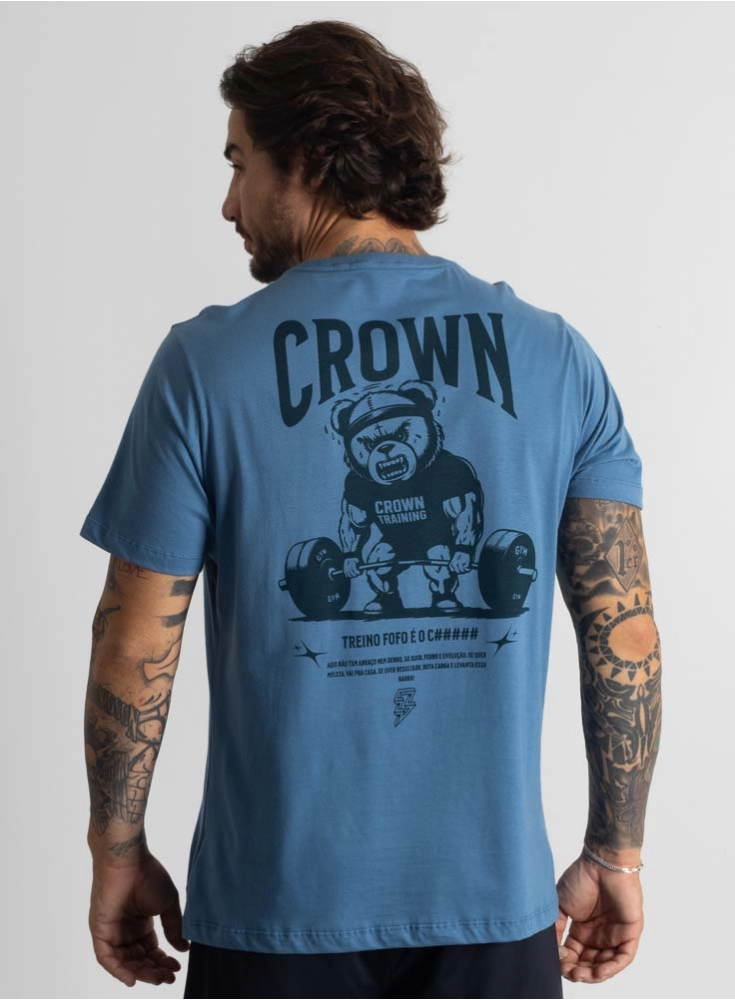 Camiseta Crown Training Treino Fofo Stell