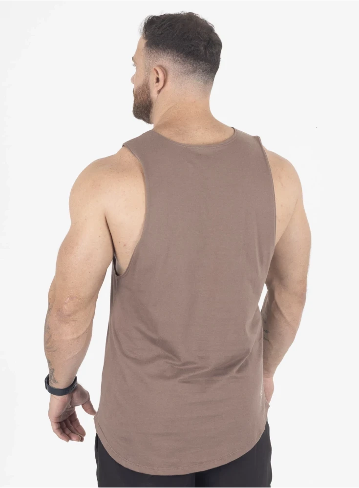 Regata Crown Tank Bubble  Marrom Taupe 