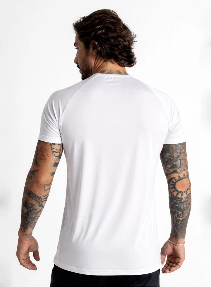 Camiseta Crown Dry Fit Lisa Branca