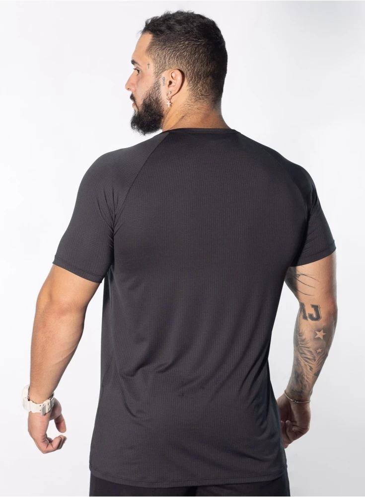 Camiseta  Crown Dry Fit Ice Preta