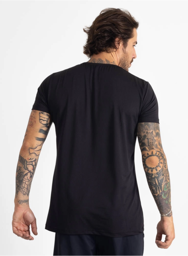 Camiseta Crown Polytech Bonerage Preta