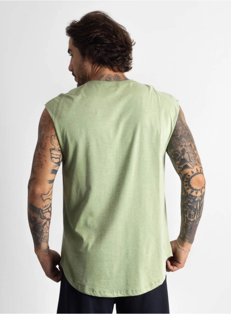 Regata Crown Japonesa Legacy Mescla Verde Regata Crown Japonesa Legacy Mescla Verde