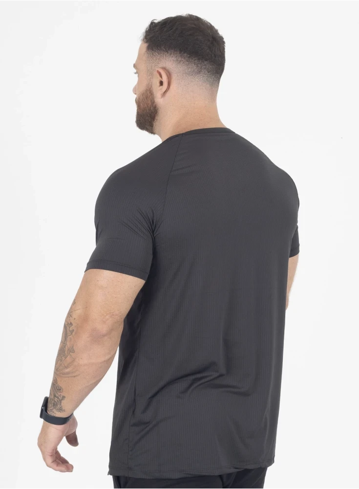 Camiseta Crown Dry Fit ice Raio Preta